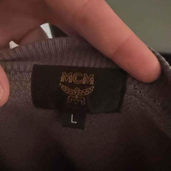 MCM Women's Vintage Crewneck Sweater in Brown - Picture 3 of 3